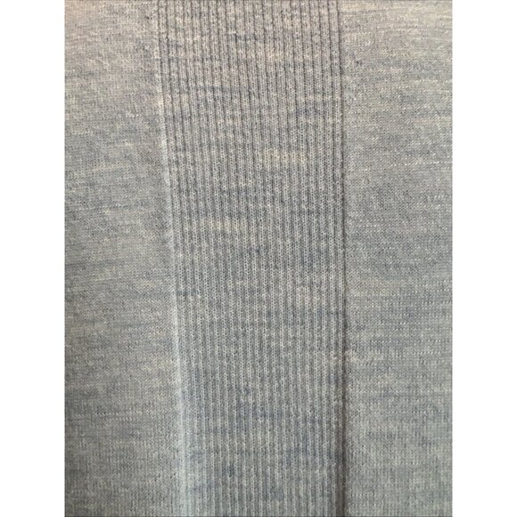 Ellen Tracy sweater extra fine merino wool light blue crew neck long sleeve gorg - Picture 6 of 10